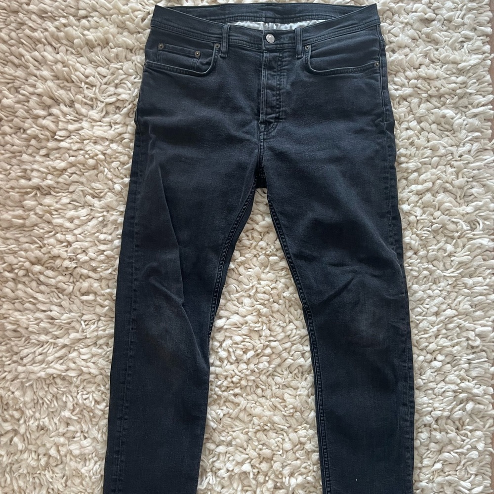 Acne Men’s Black Jeans